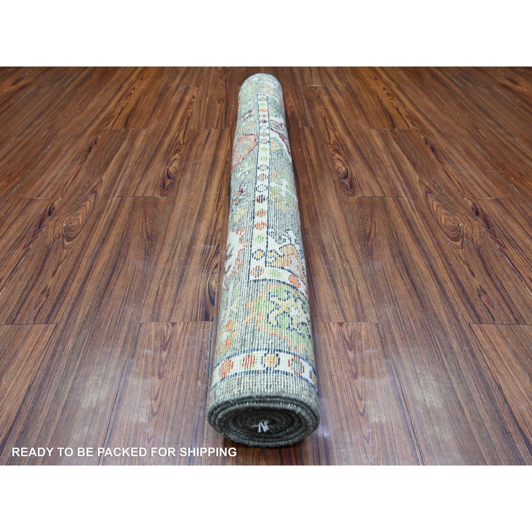Hand-Knotted 4'2
