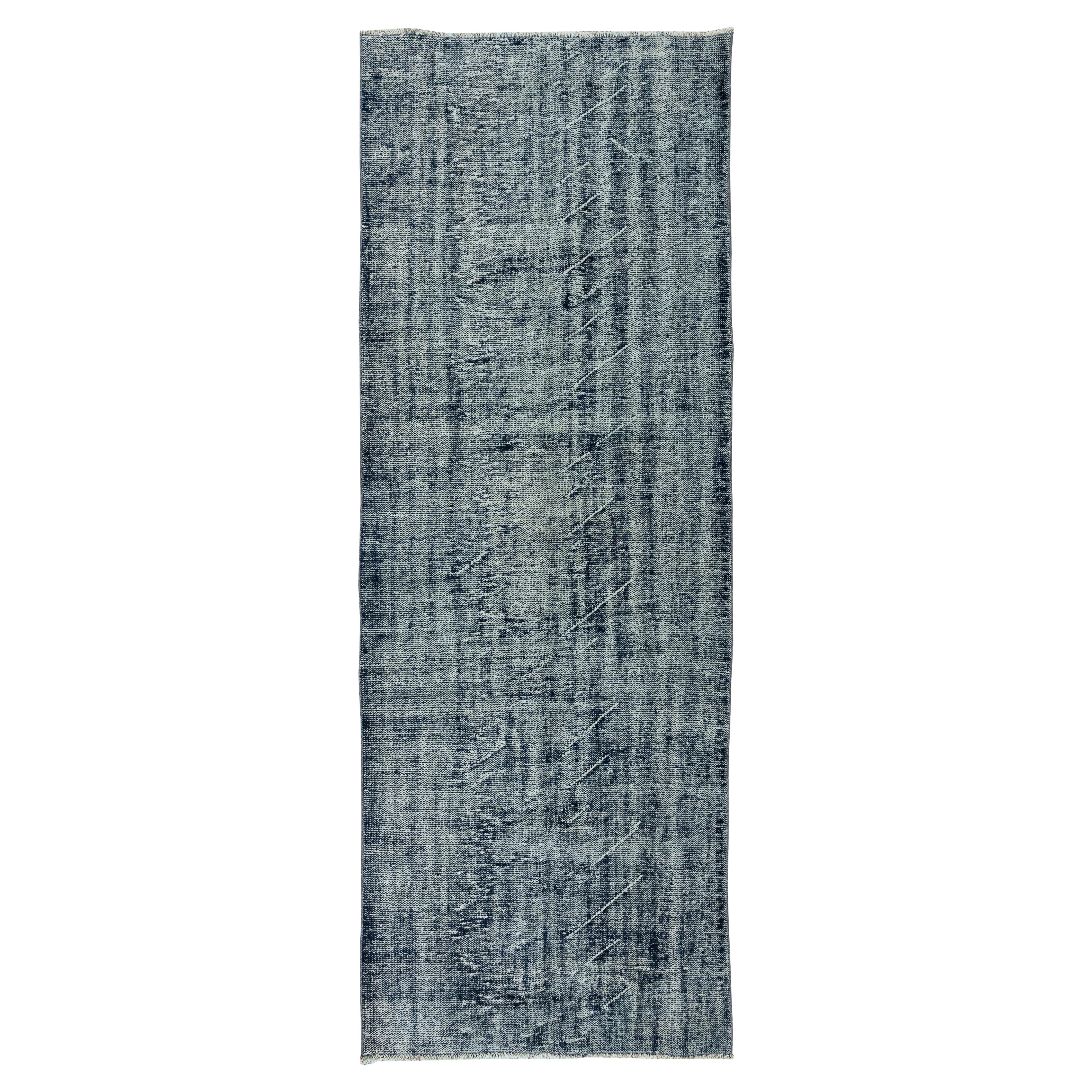 Nazmiyal Collection Beige Modern Distressed Runner. Size 2 ft 11 in x 15 ft  9 in For Sale at 1stDibs | wool runner
