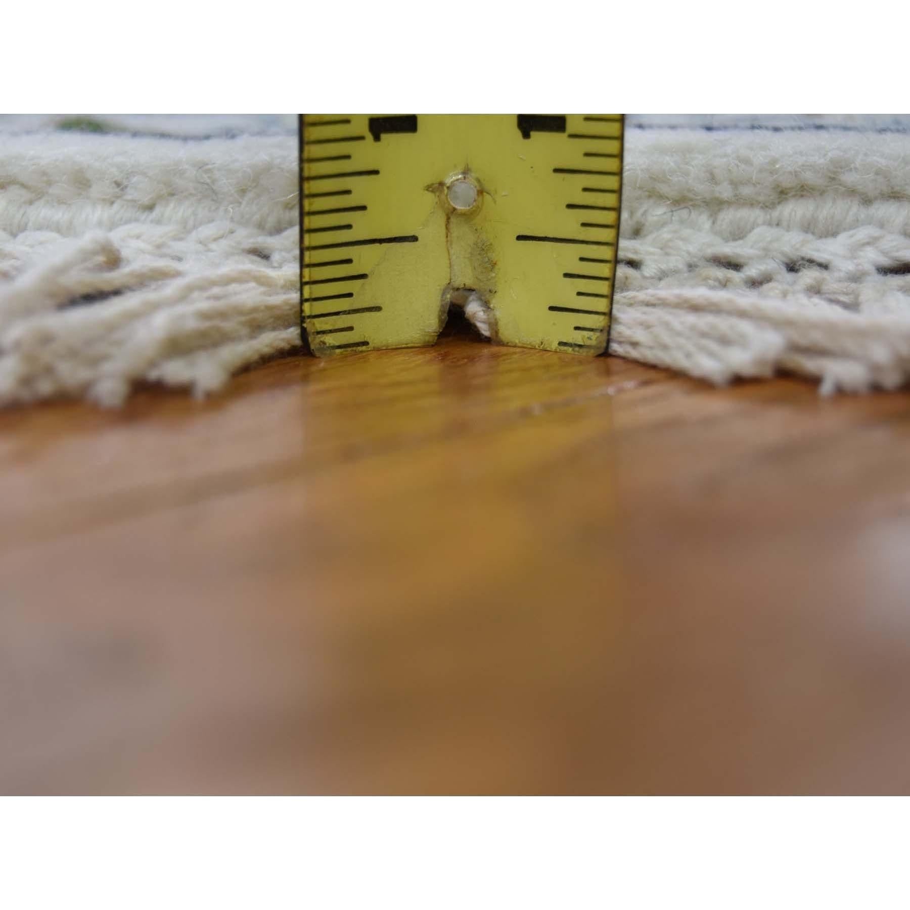 Tappeto rotondo Nain Annodato a Mano 4'2 