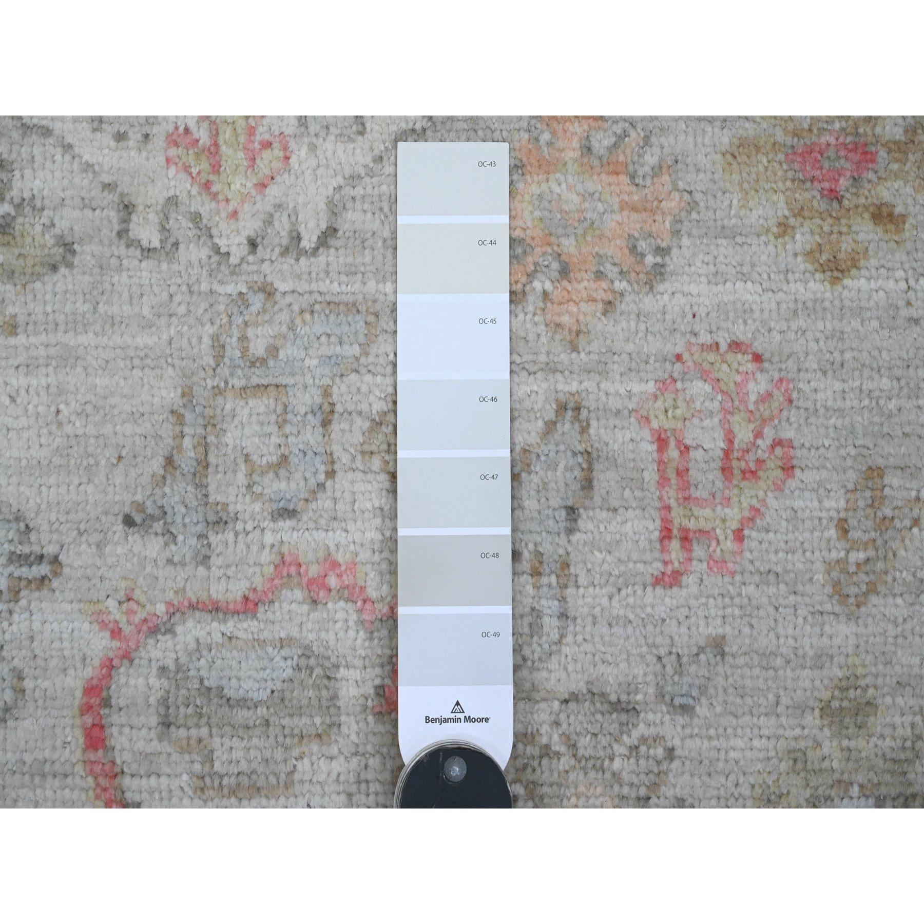Hand-Knotted 4'2
