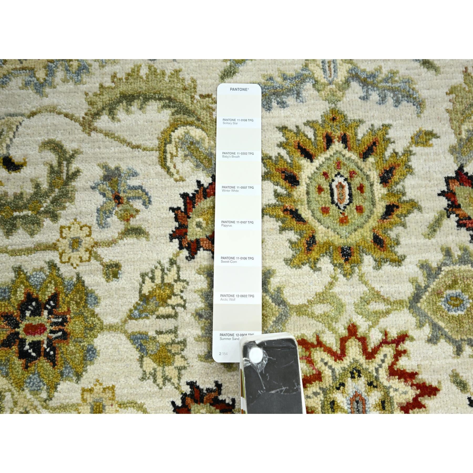 Hand-Knotted 4'2