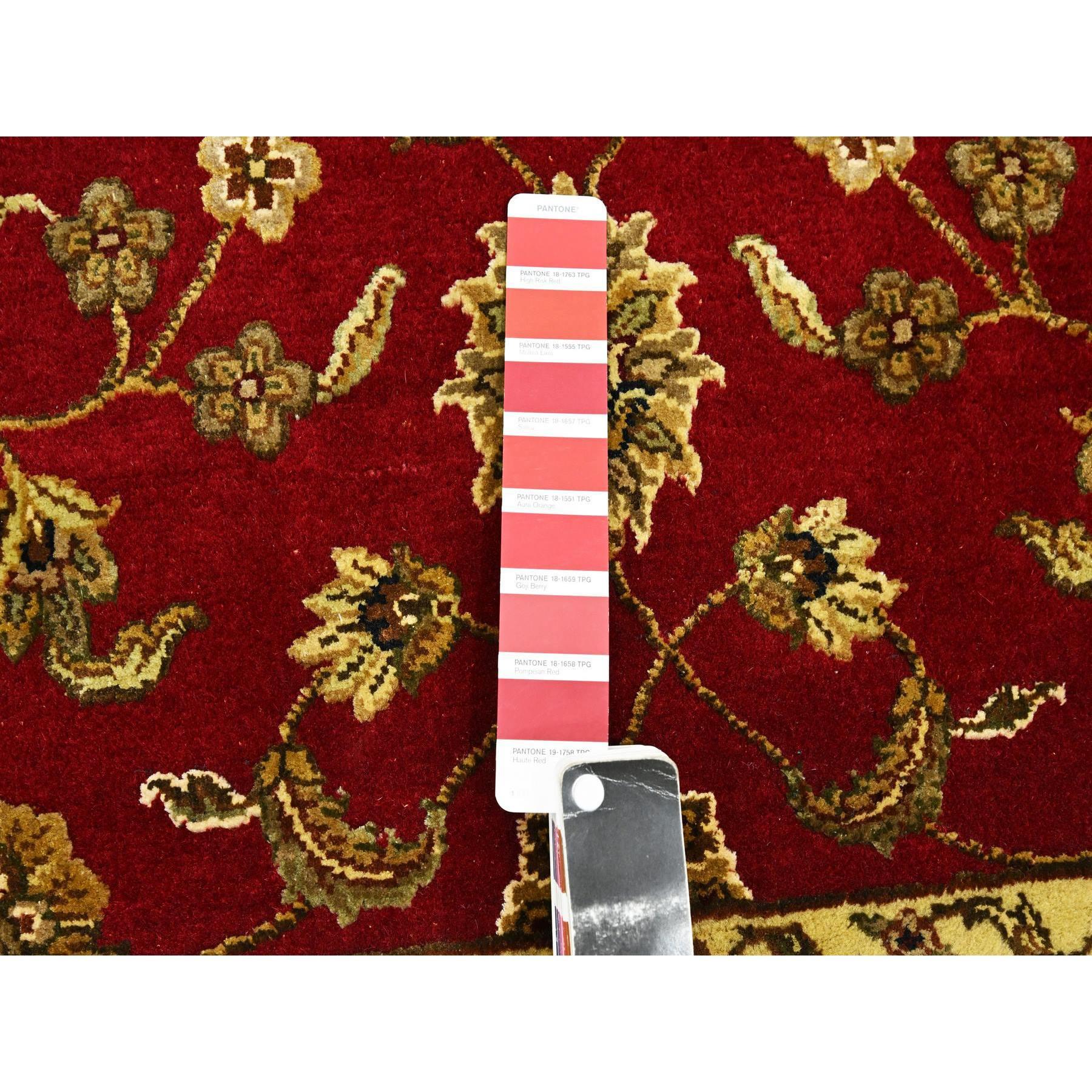 Hand-Knotted 4'2