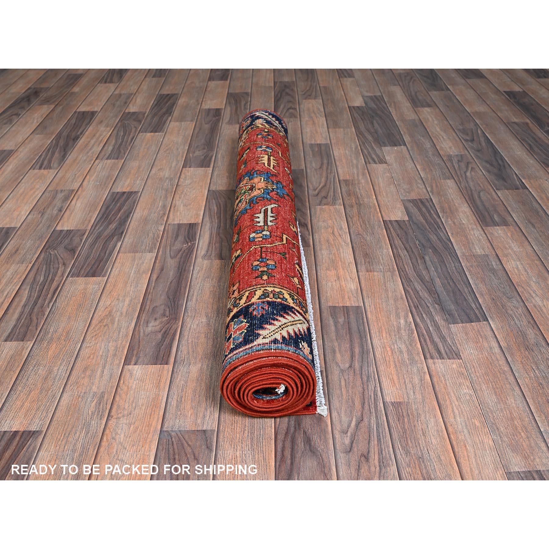 Hand-Knotted 4'2