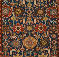 Antique Caucasian Baku 'Afshan Kuba' Rug, circa 1800, 100% Wool