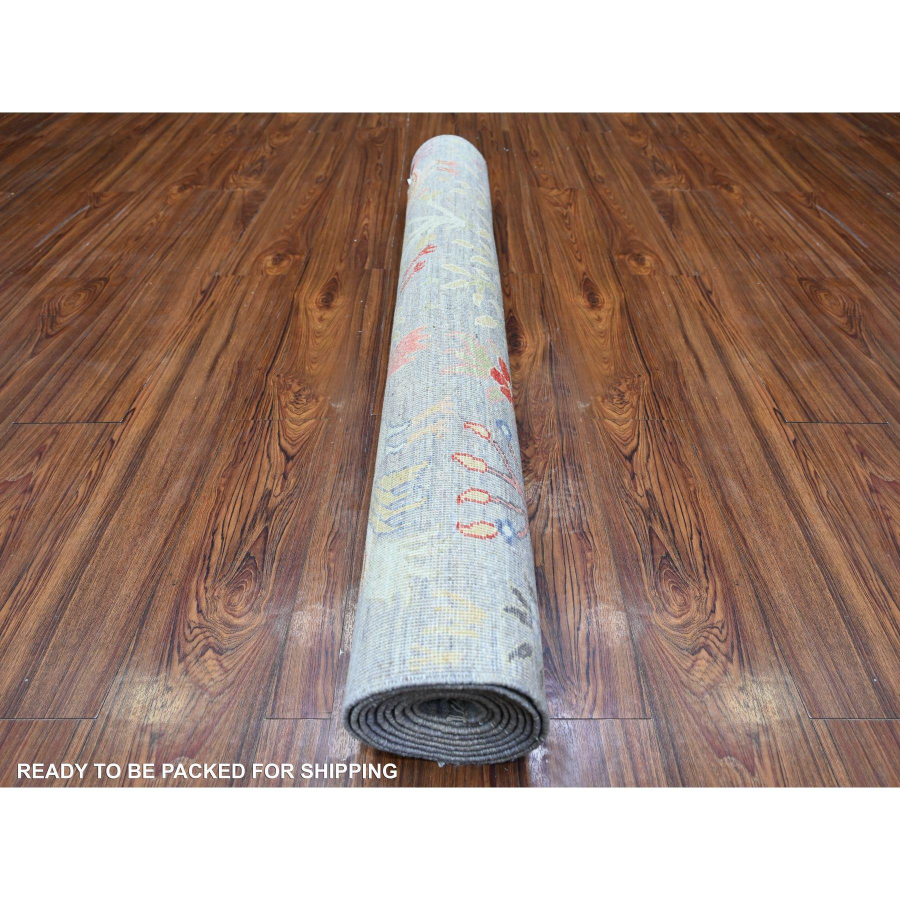 Hand-Knotted 4'2