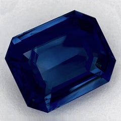 4.3 Ct Blue Sapphire Octagon Loose Gemstone
