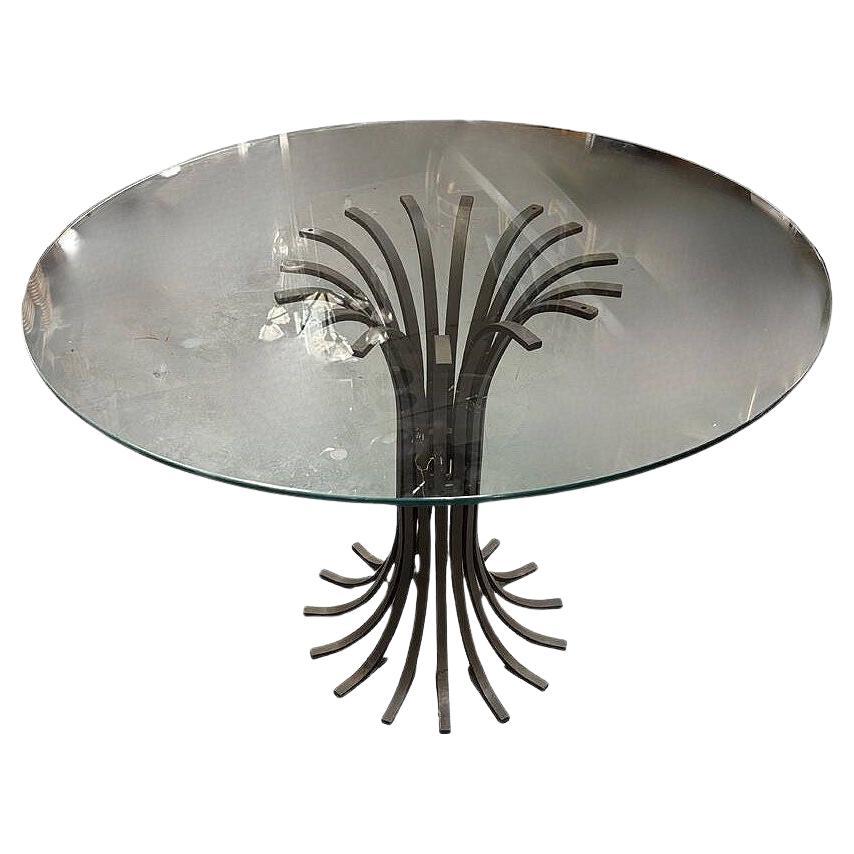 Tavolo da pranzo rotondo da 43" in alluminio estruso per esterni/patio, 3 disponibili in vendita