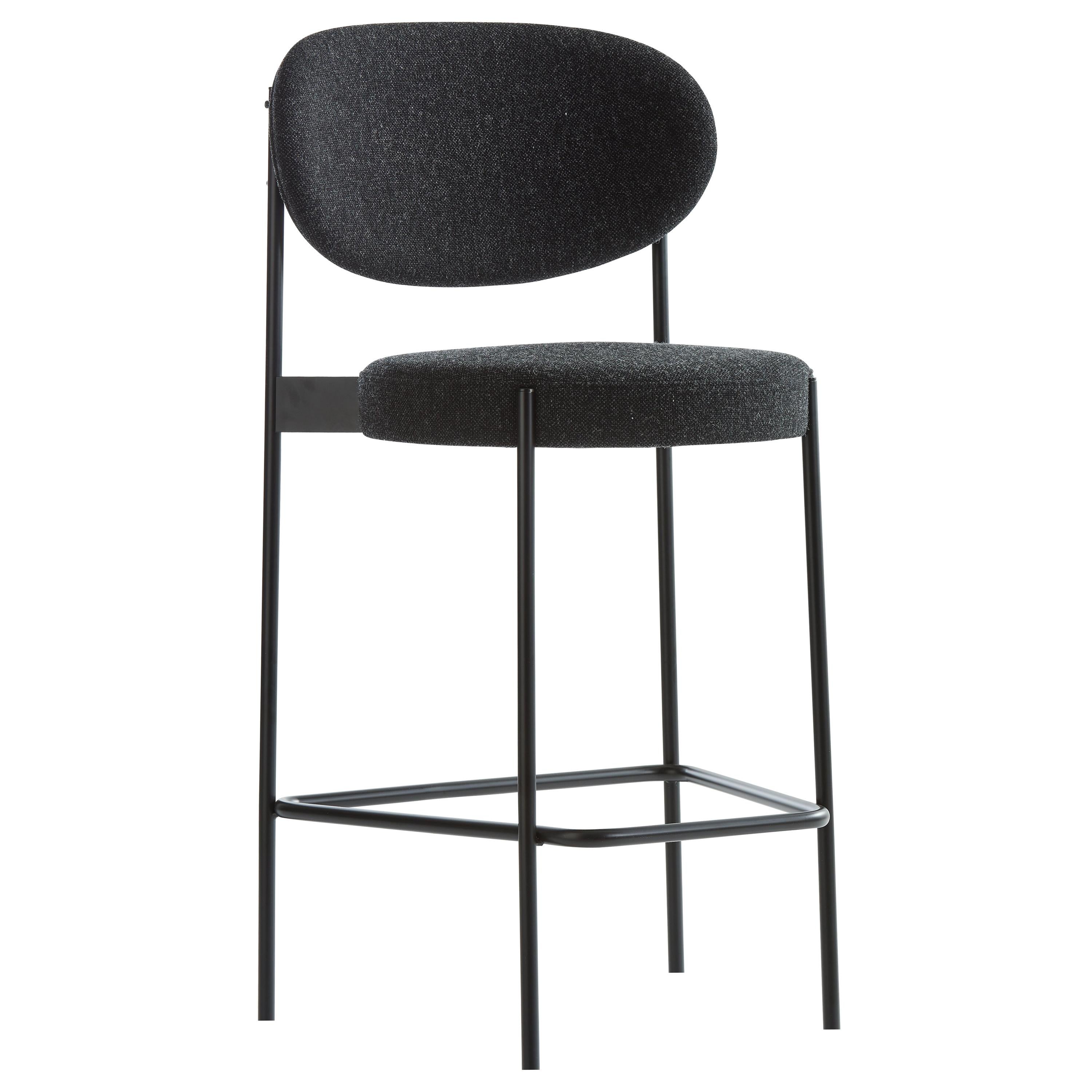 Tabouret de bar 430 gris anthracite de Verner Panton en vente
