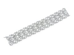 4.30 Carat Round Cut Diamonds Butterfly Links Bracelet