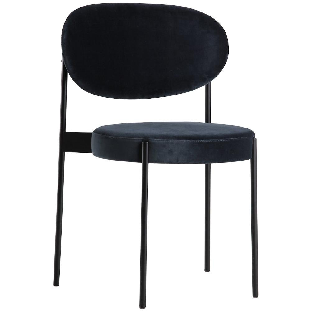 430 Sedia in blu di Verner Panton in vendita