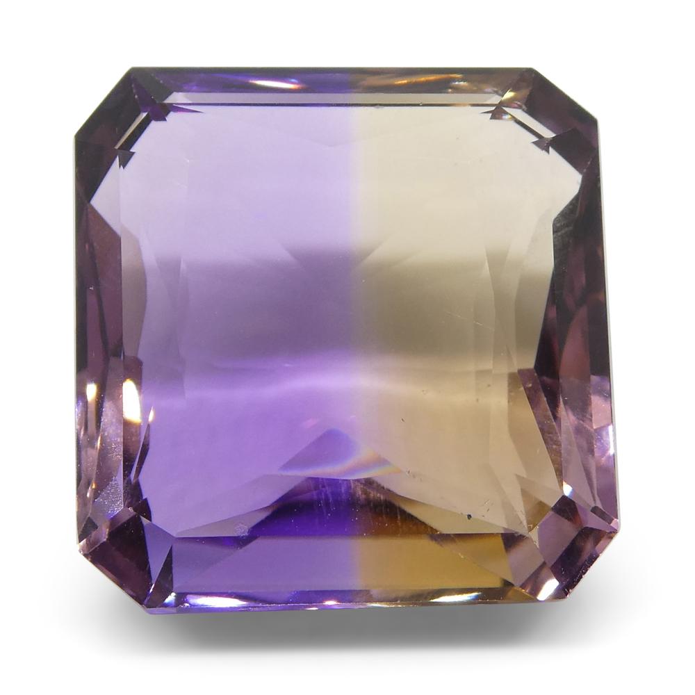 43.02 ct Square Ametrine In New Condition For Sale In Toronto, Ontario