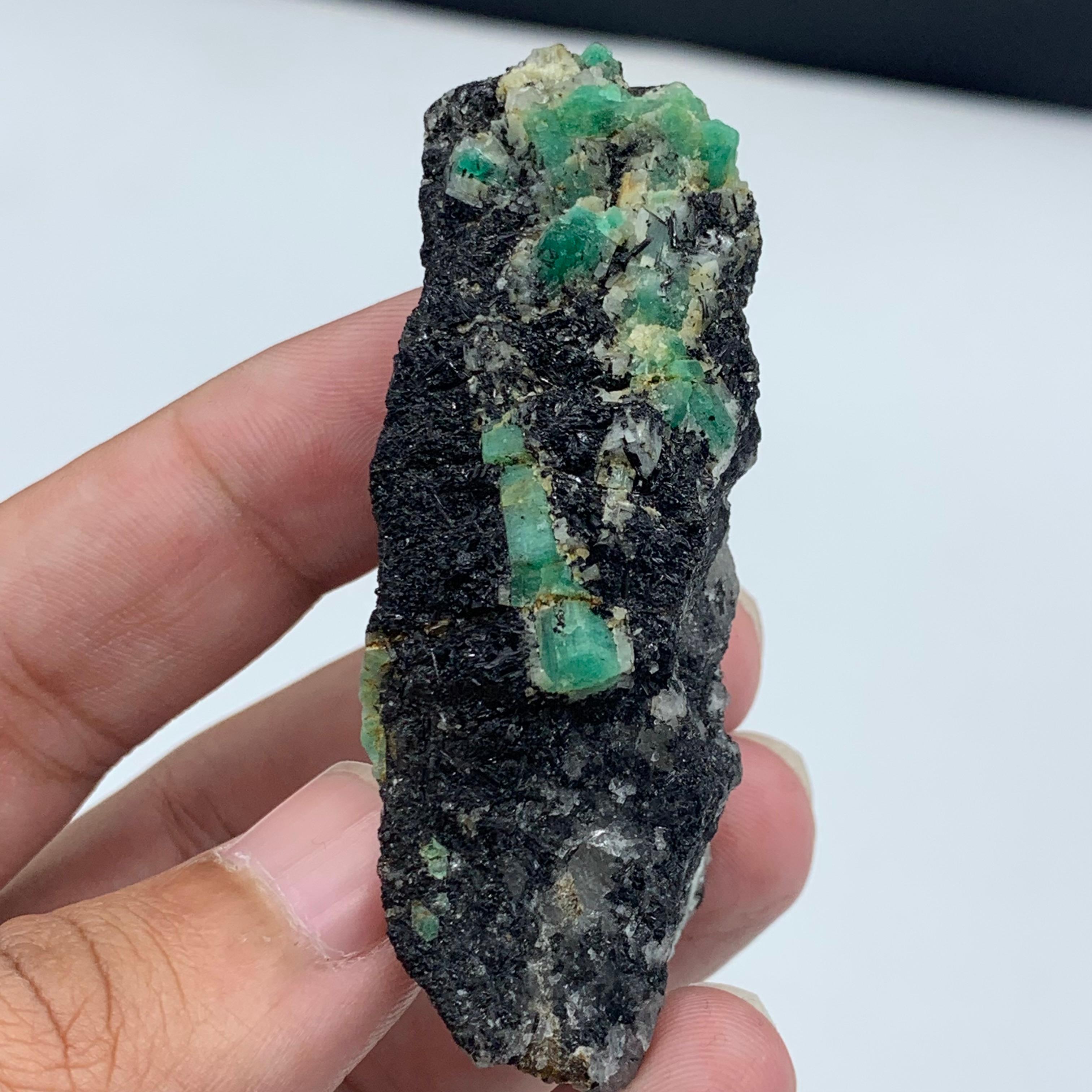 Rock Crystal 43.05 Gram Adorable Emerald Specimen From Chitral, Pakistan  For Sale