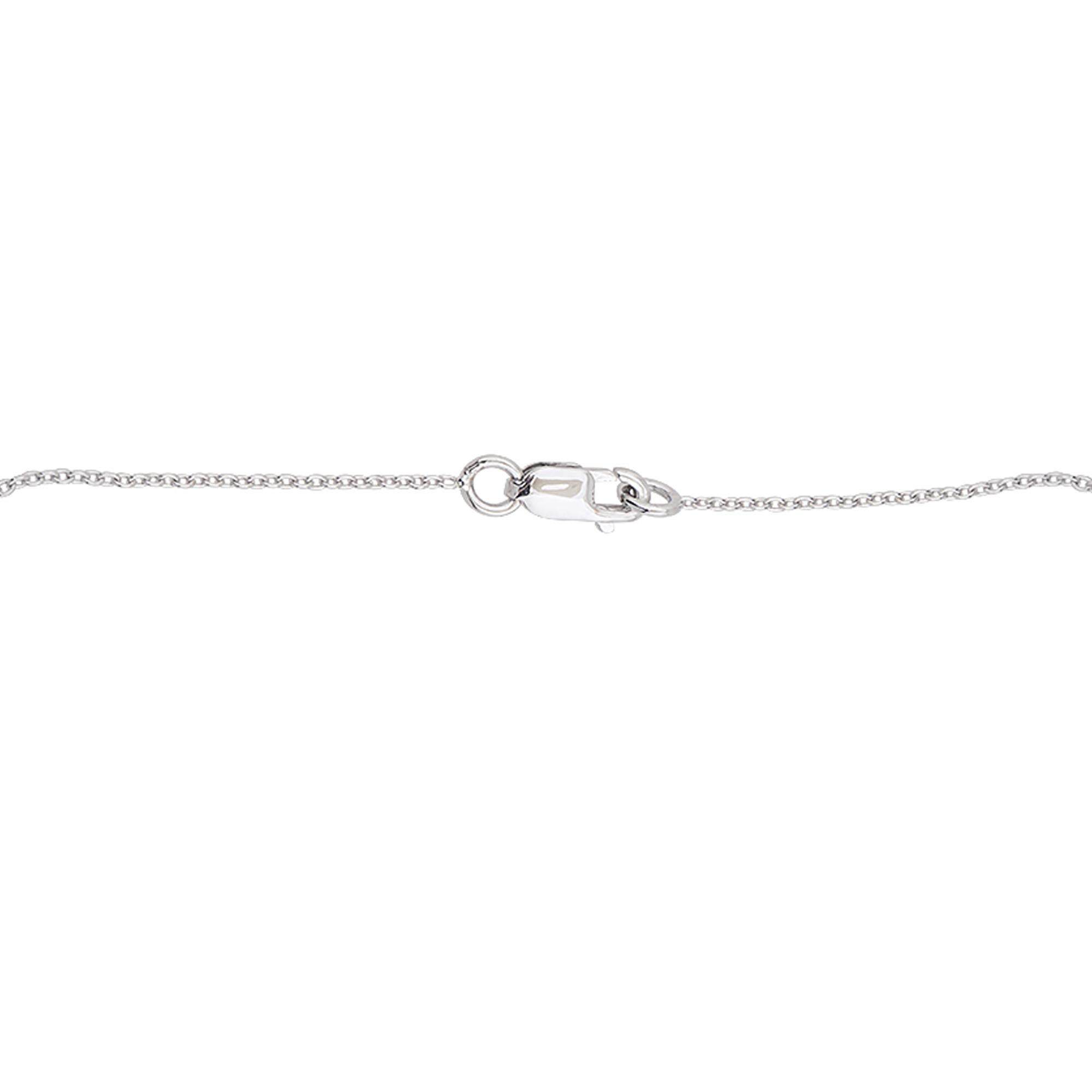 Women's 4.31 Carat SI Clarity H Color Pave Diamond Heart Charm Pendant Necklace 14k Gold For Sale