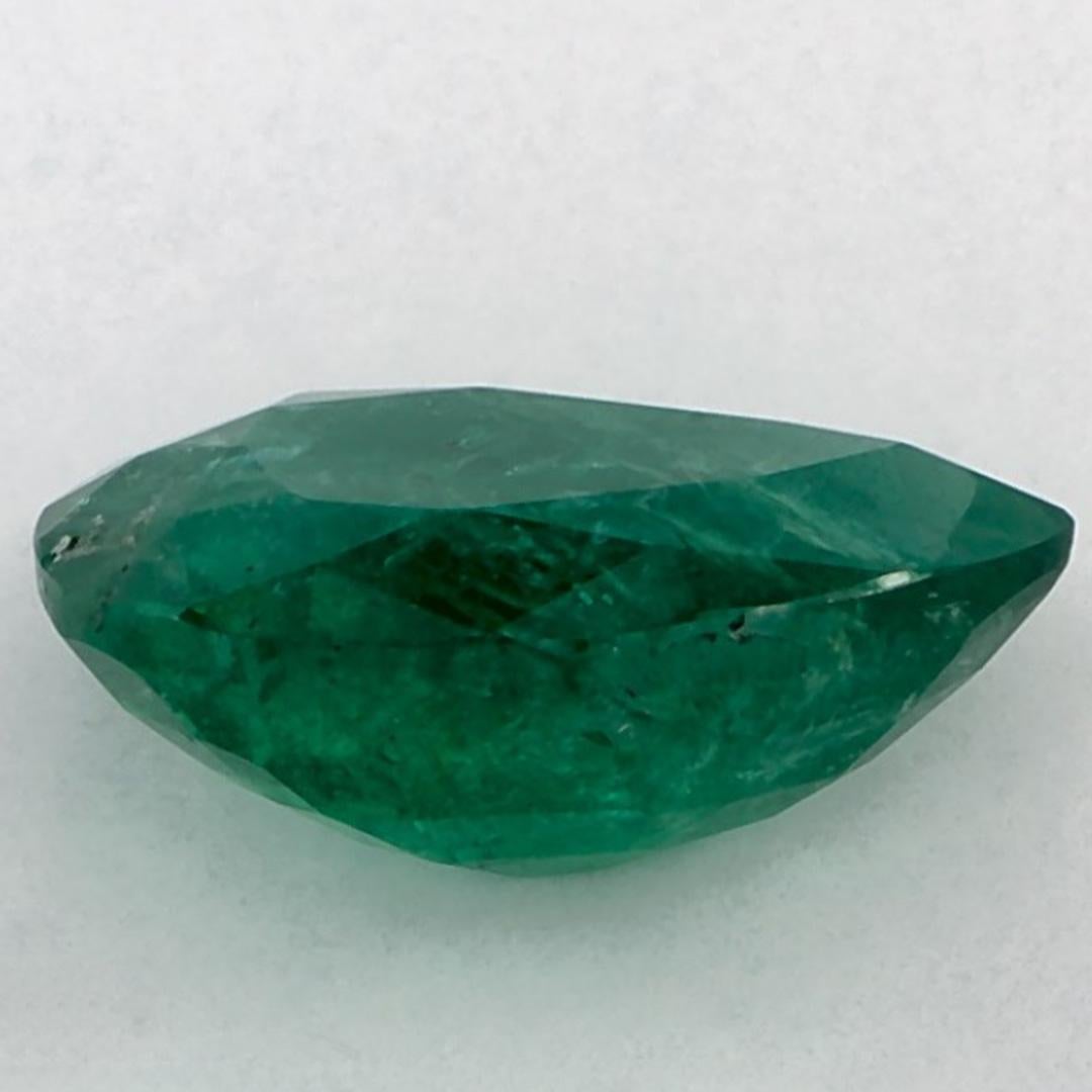 Gema suelta de pera esmeralda de 4.31 qt en Nuevo estado para la venta en Fort Lee, NJ