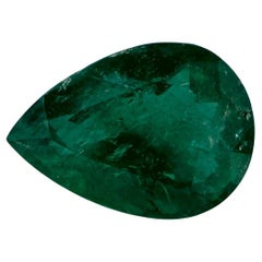 Gema suelta de pera esmeralda de 4.31 qt
