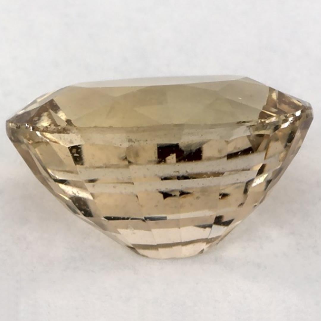 4.31 Ct Yellow Sapphire Oval Loose Gemstone (pierre précieuse en vrac) Neuf - En vente à Fort Lee, NJ
