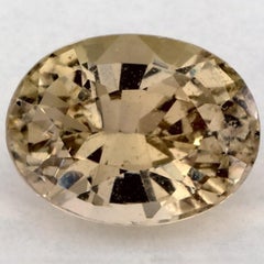 4.31 Ct Yellow Sapphire Oval Loose Gemstone (pierre précieuse en vrac)