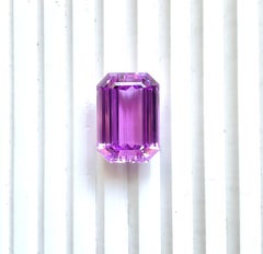 43.13 Carats Kunzite Natural Octagon Cut Stone Top Fine Color Quality Gemstone