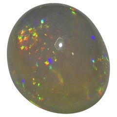 Ópalo Blanco Cabujón Ovalado de 4,31ct de Etiopía