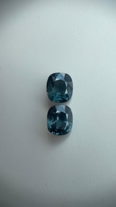 Cushion Cut 4.31Ct Grey Spinel, Art Deco, Burma Origin