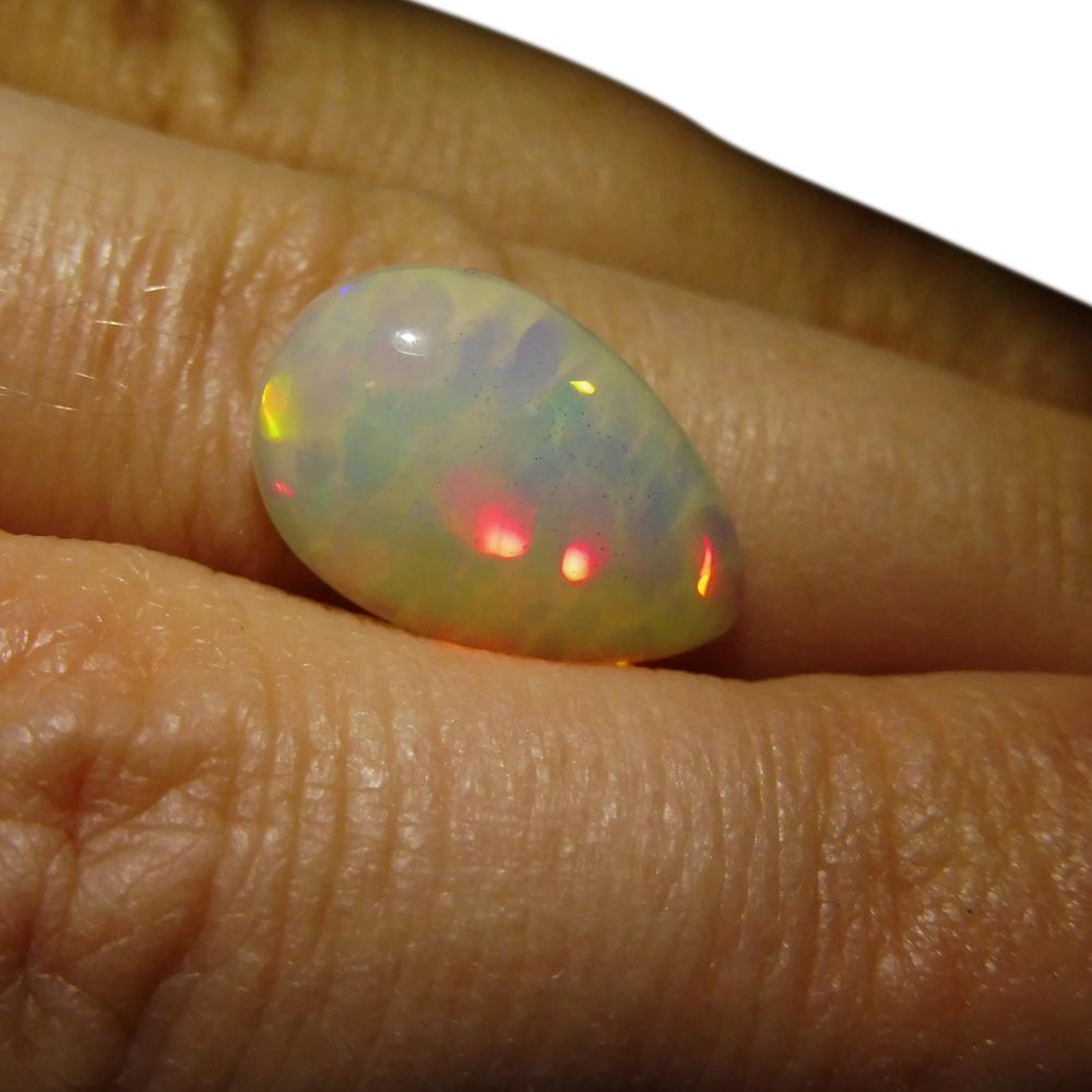 4.34 ct Pear Cabochon Opal For Sale 1