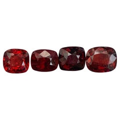 4.35 Carat Natural Loose Burmese Red Spinel Lot  For Jewellery Making
