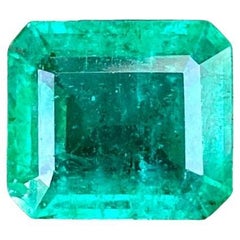 4.35 quilates Piedra Esmeralda Talla Esmeralda Gema Natural de Zambia