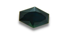 4, 35 Carats Loos Australian Sapphire Kite Shape Cut Natural Certified