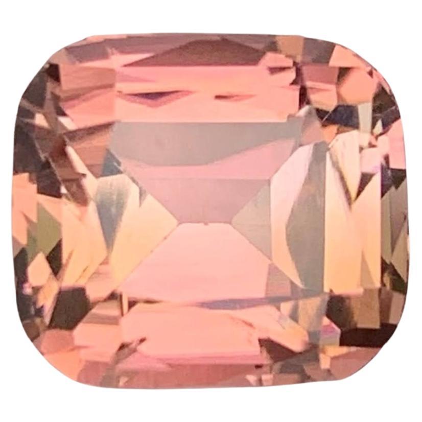 4.35 carats Pink Tourmaline Stone Cushion Cut Natural Afghani Gemstone