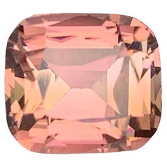 4.35 carats Pink Tourmaline Stone Cushion Cut Natural Afghani Gemstone
