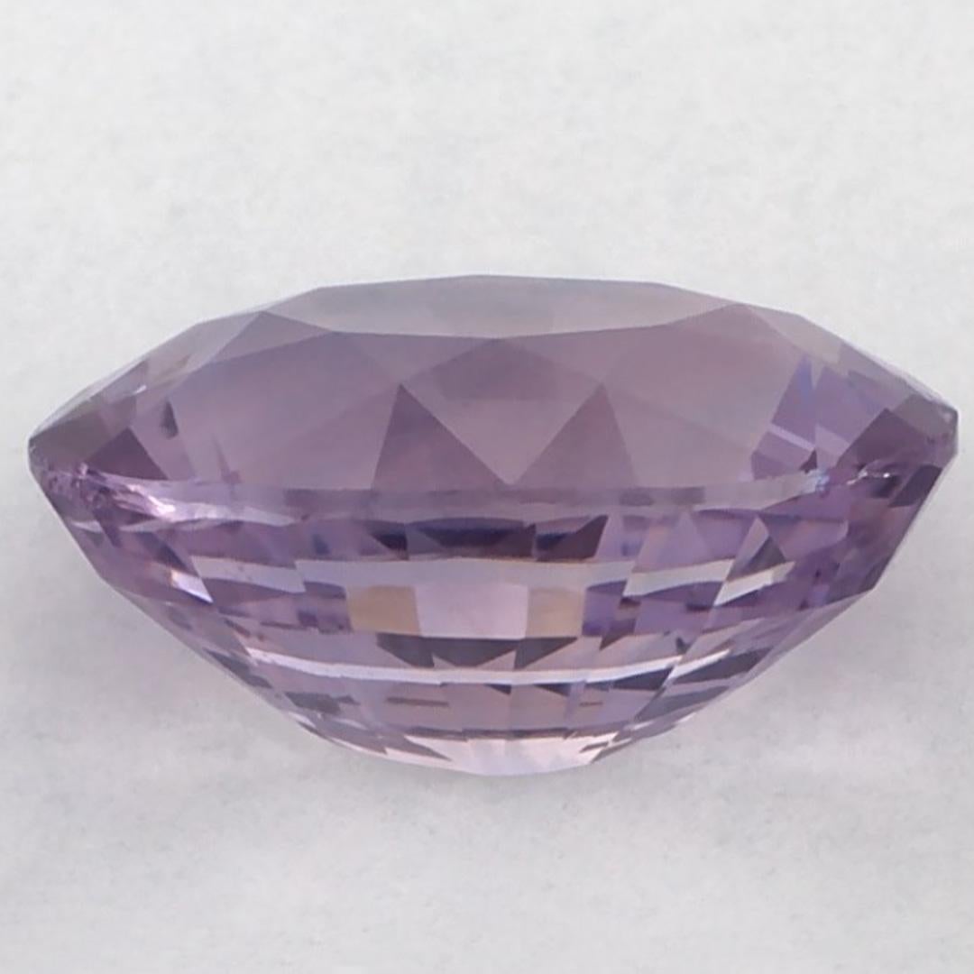 4.35 Ct Pink Sapphire Oval Loose Gemstone (pierre précieuse en vrac) Neuf - En vente à Fort Lee, NJ