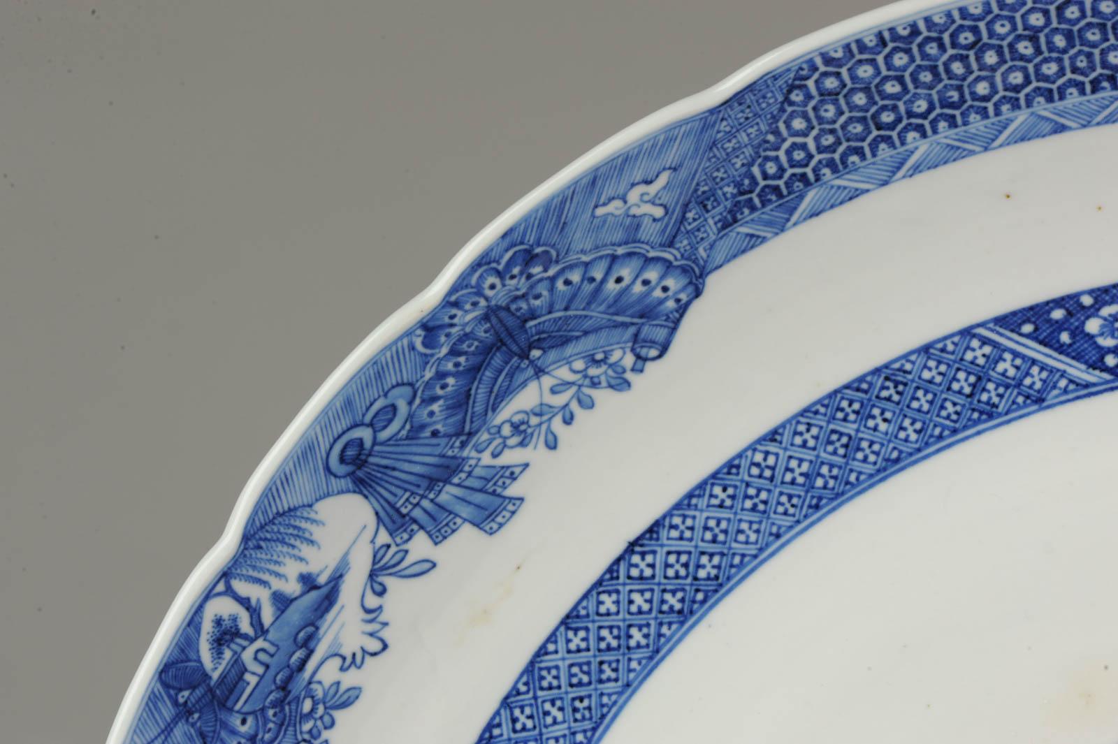 18th Century Chinese Porcelain Qianlong Period Blue and White 3