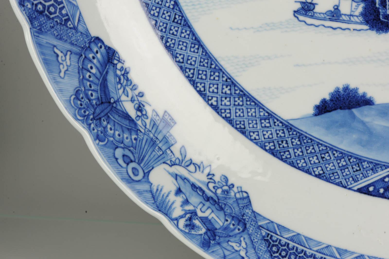 18th Century Chinese Porcelain Qianlong Period Blue and White 4