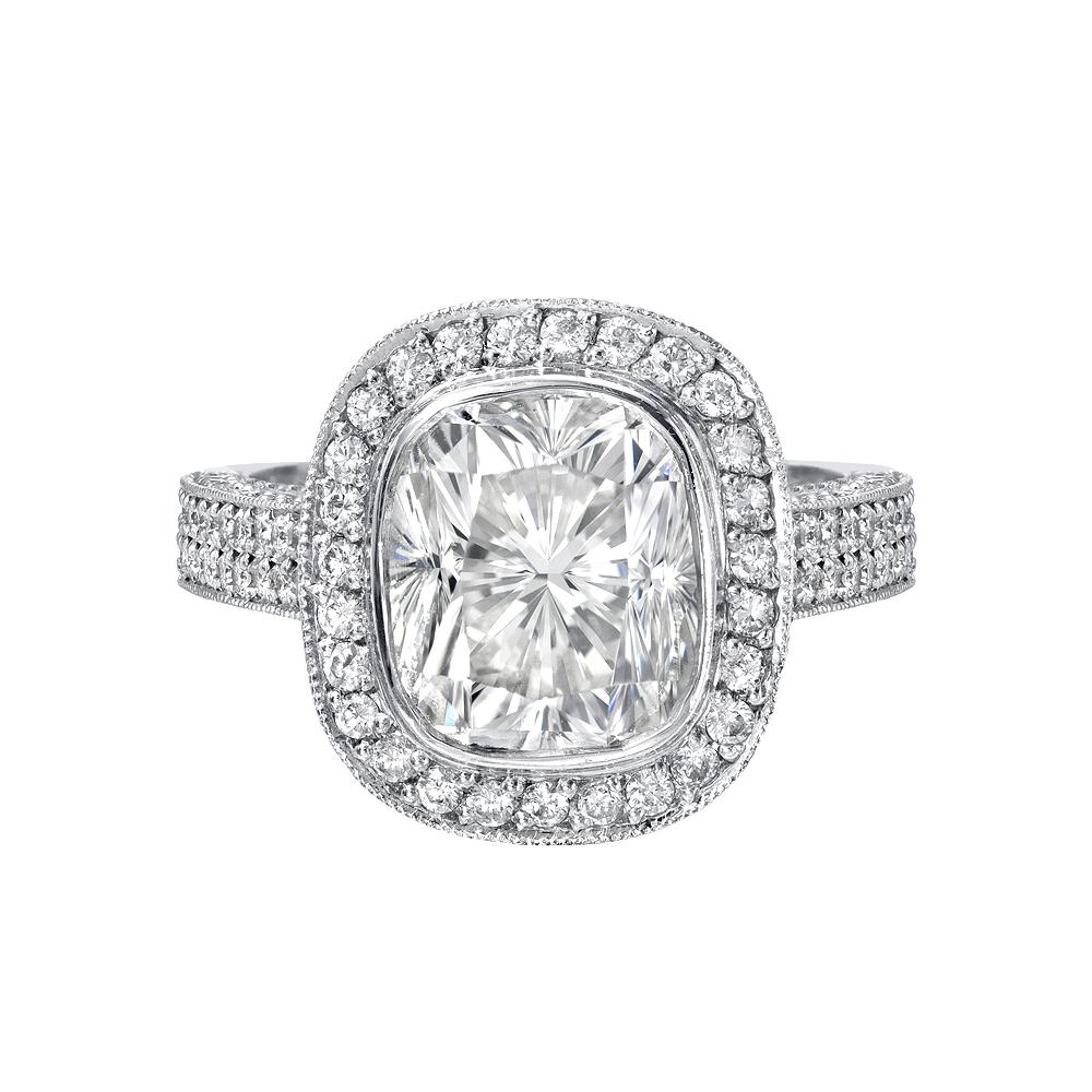 4.36 carat diamond ring