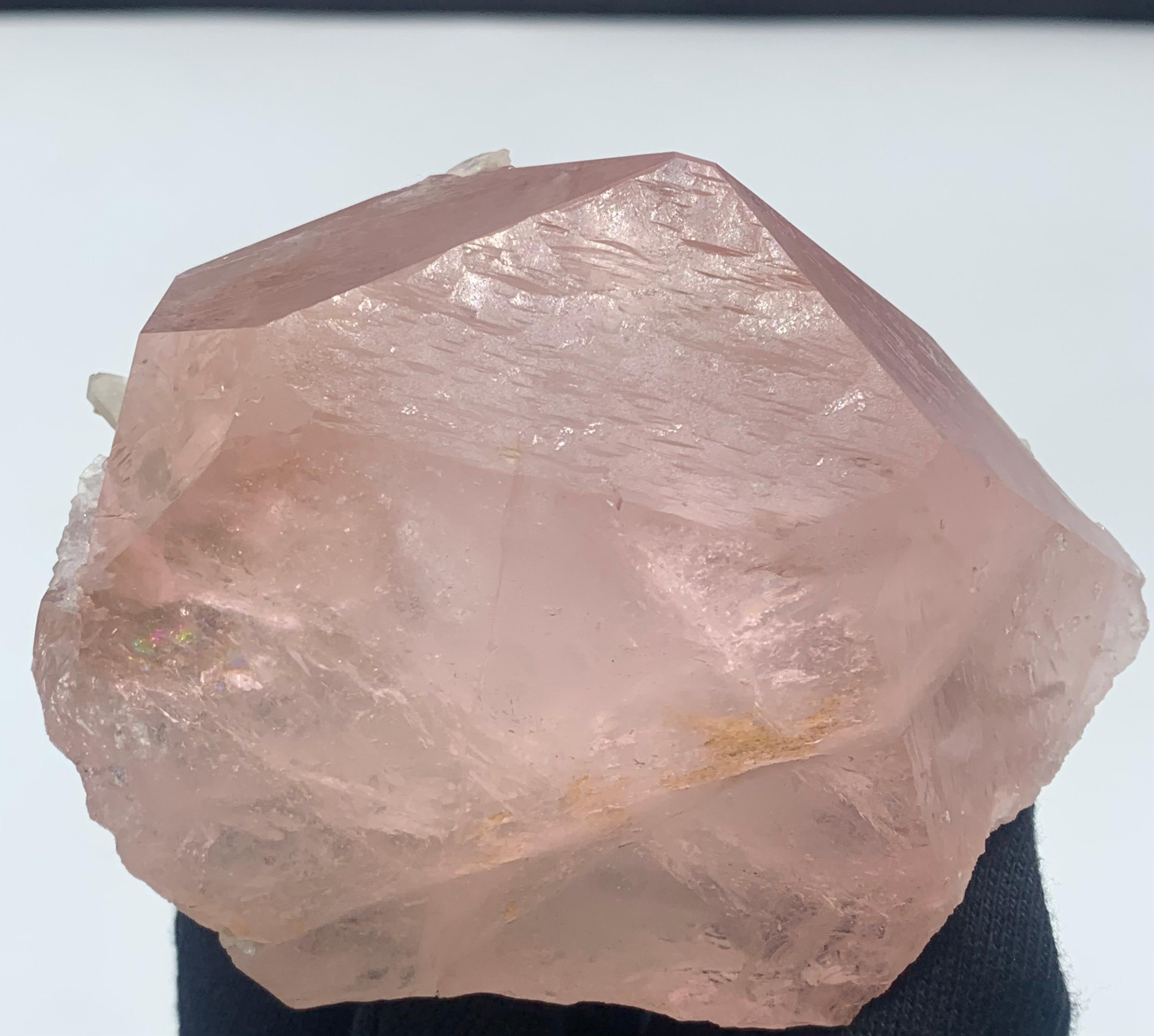 Other 437.51 Gram Lovely Morganite Specimen With Muscovite From Kunar, Afghanistan  For Sale