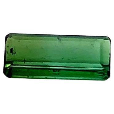 4.38 Carat Emerald cut Tourmaline For Sale