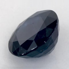 4.38 Ct Blue Sapphire Round Loose Gemstone