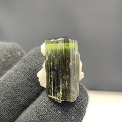 Superbe spécimen de tourmaline de 43,85 carats avec albâtre provenant de Skardu, Pakistan