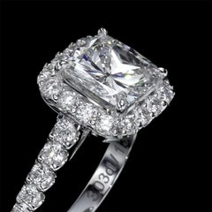 4.39 carat natural diamond ring- GIA certificate