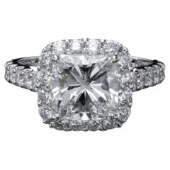 4.39 carat natural diamond ring- GIA certificate