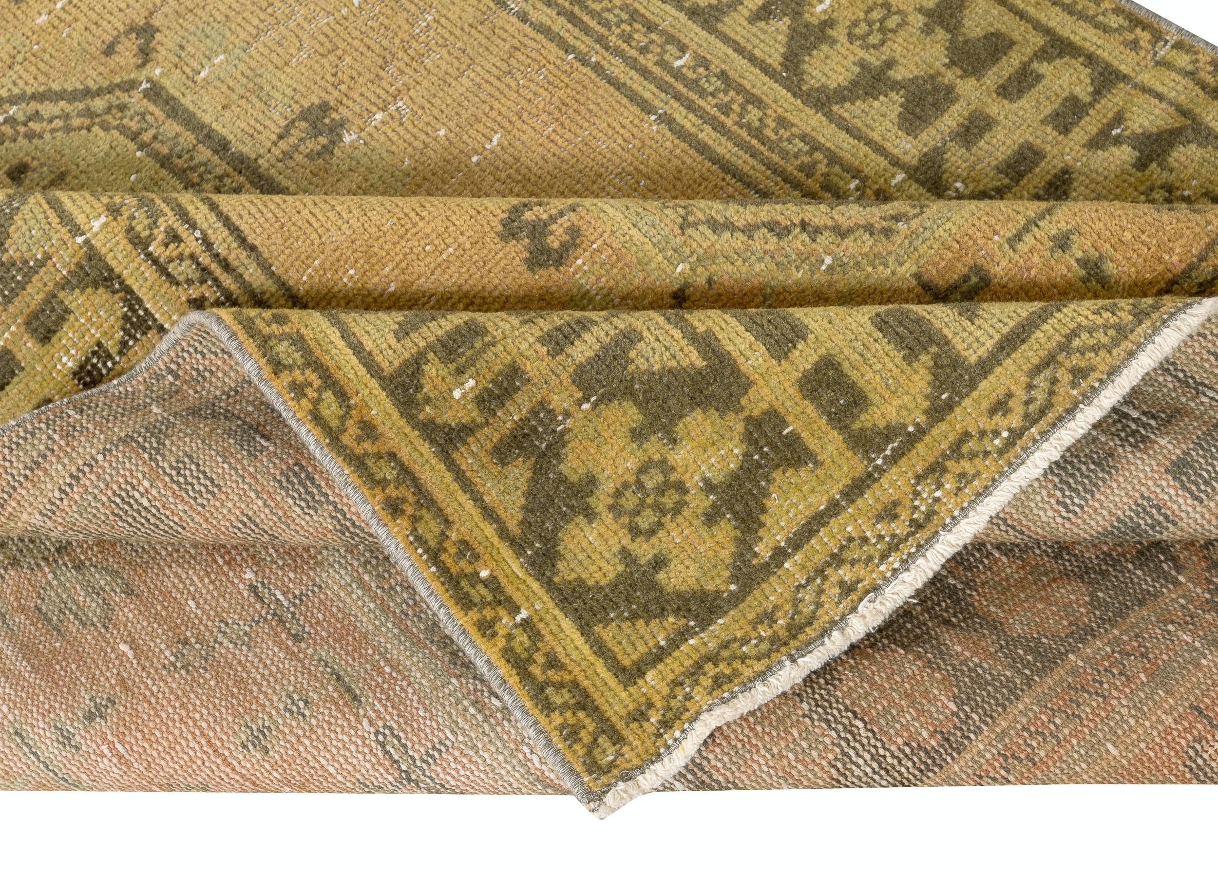 Alfombra de cocina de 4,3x12 pies. Alfombra Runner Vintage. Alfombra de pasillo. Alfombra de escalera. Alfombra de pasillo De campo en venta