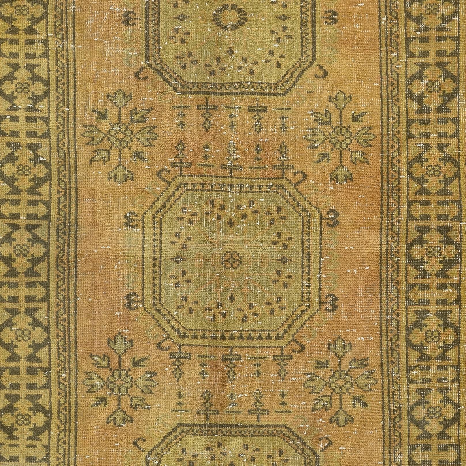 Alfombra de cocina de 4,3x12 pies. Alfombra Runner Vintage. Alfombra de pasillo. Alfombra de escalera. Alfombra de pasillo Anudado a mano en venta