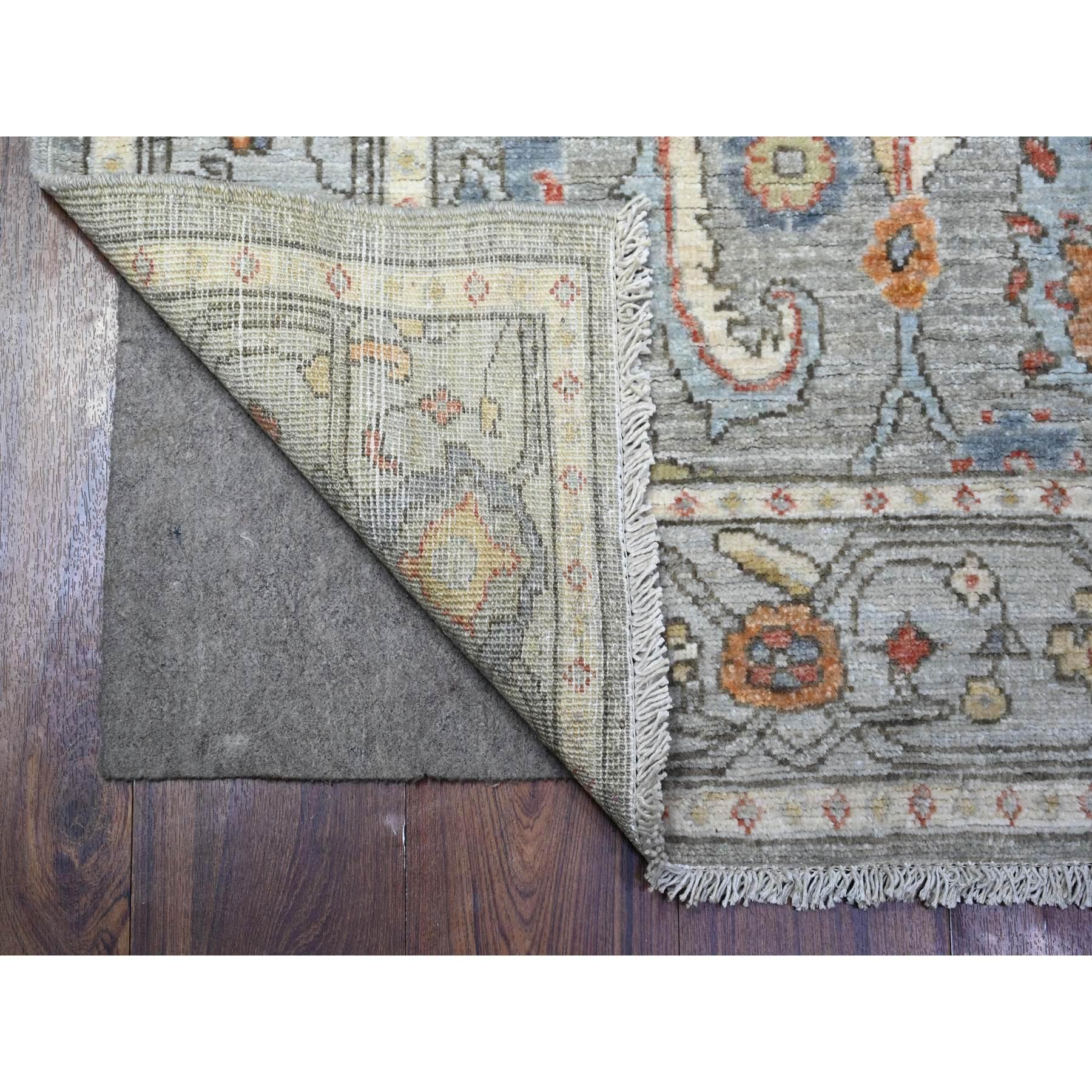 This is a truly genuine one-of-a-kind Hand Knotted Finer Peshawar with All Over Mahal Design, Oriental Rug. It has been Knotted for months and months in the centuries-old weaving craftsmanship techniques by expert artisans.
Primary materials:
