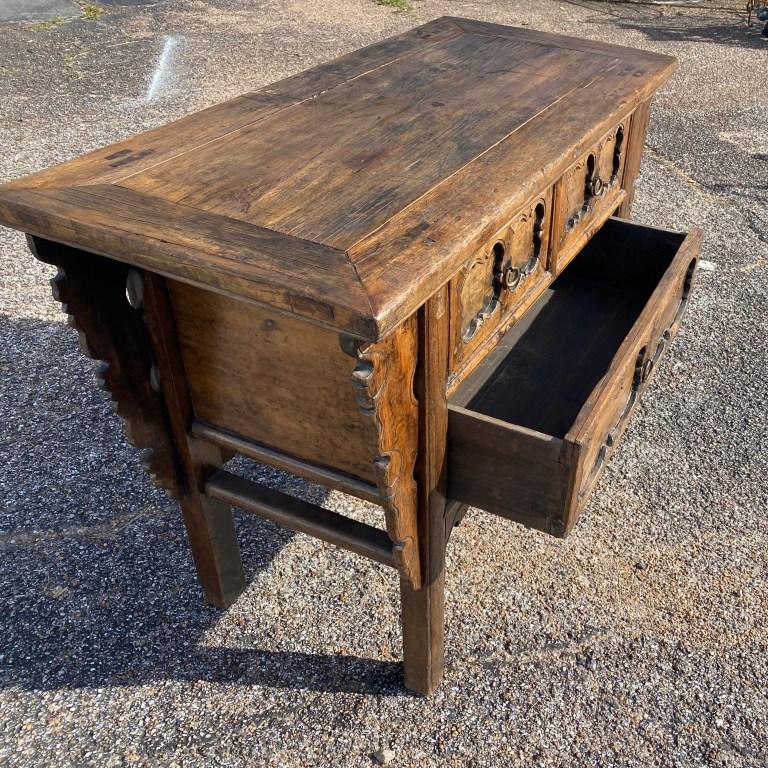 19th Century Qing Chinese Alter Cabinet For Sale 2