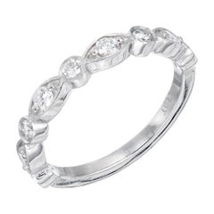 .44 Carat Diamond Platinum Wedding Band Ring