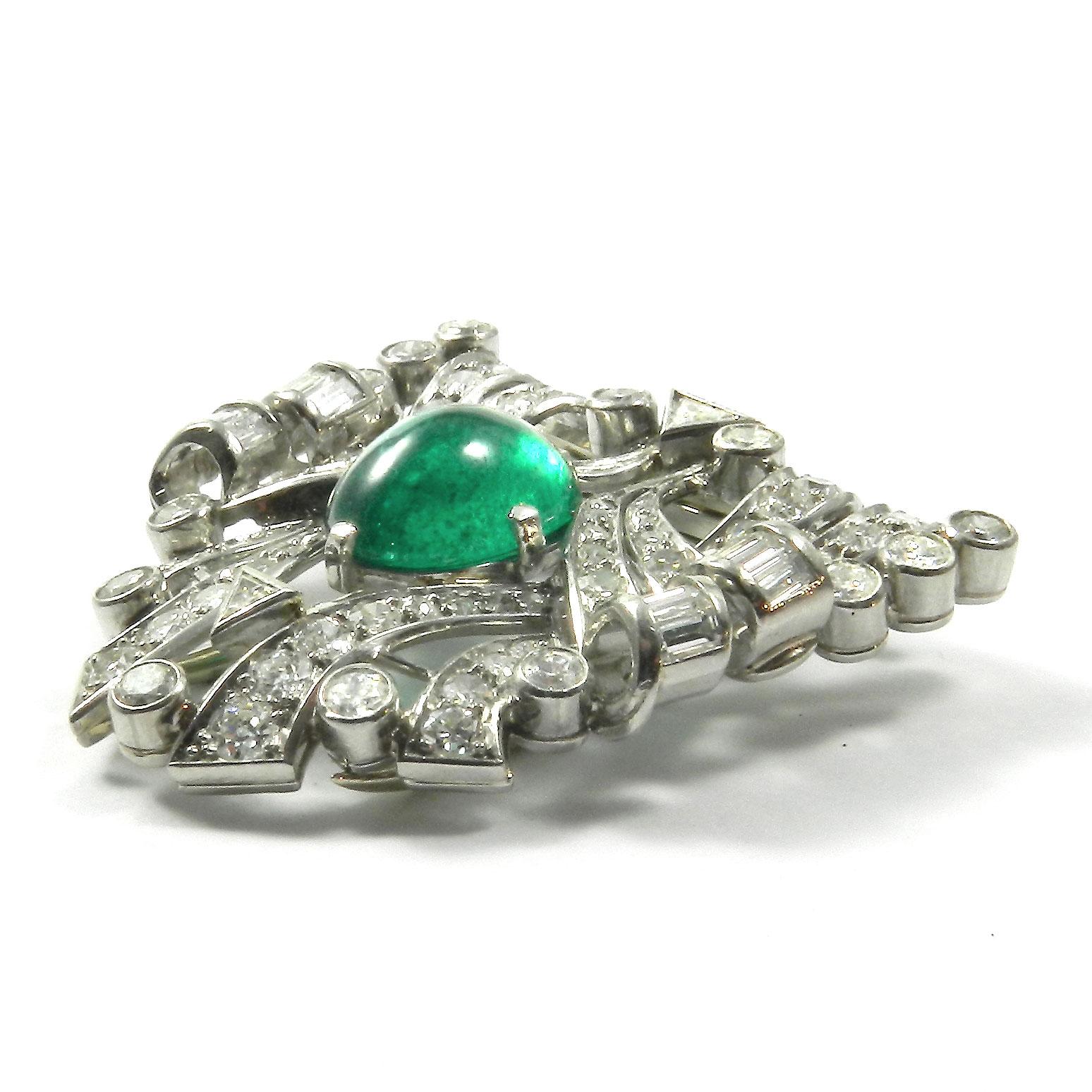 emerald brooches for sale