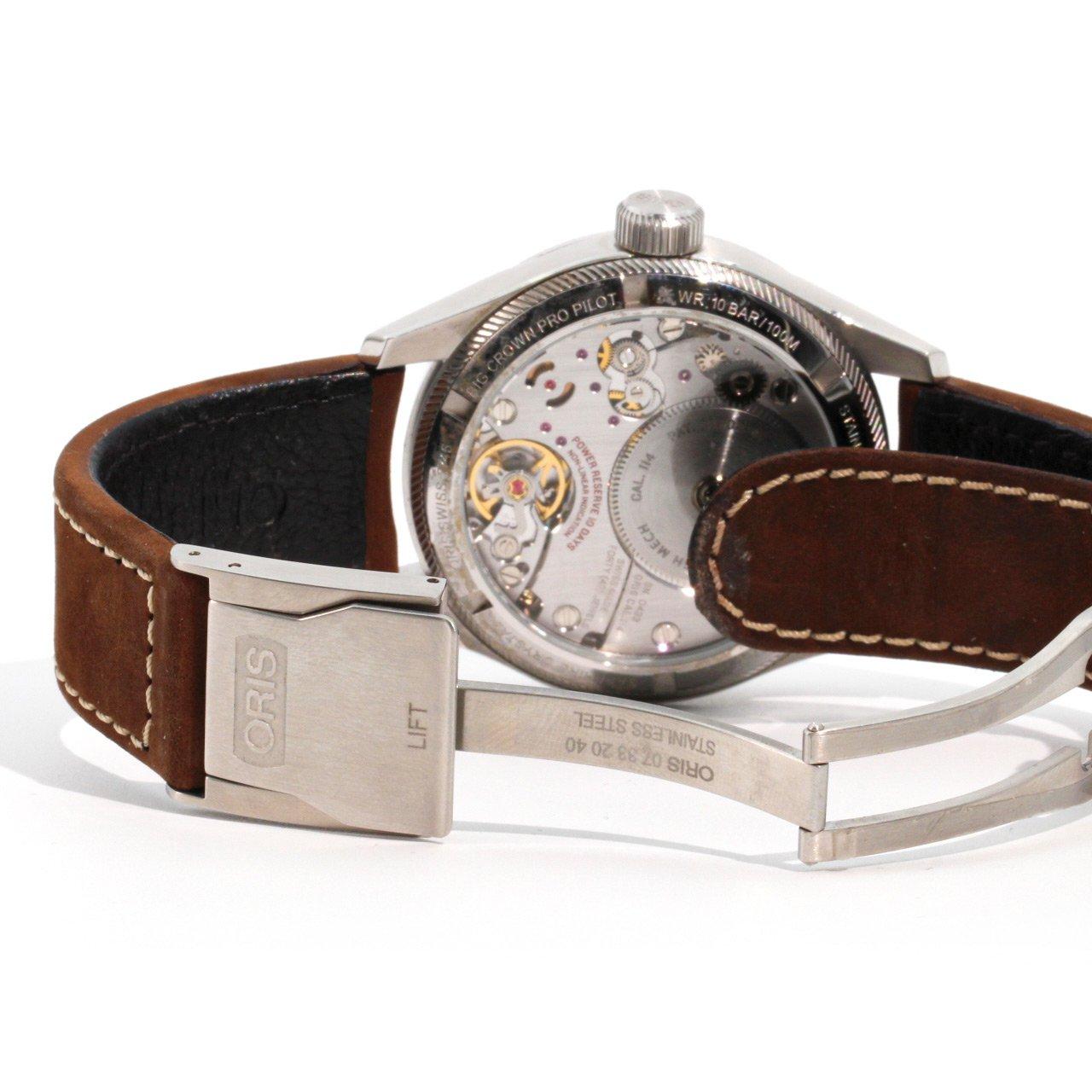 Orologio da uomo 44 millimetri Oris Big Crown ProPilot Calibro 114 Resistente all'acqua 7