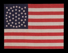 44 Star Parade Flag with Stars in a Wreath Configuration
