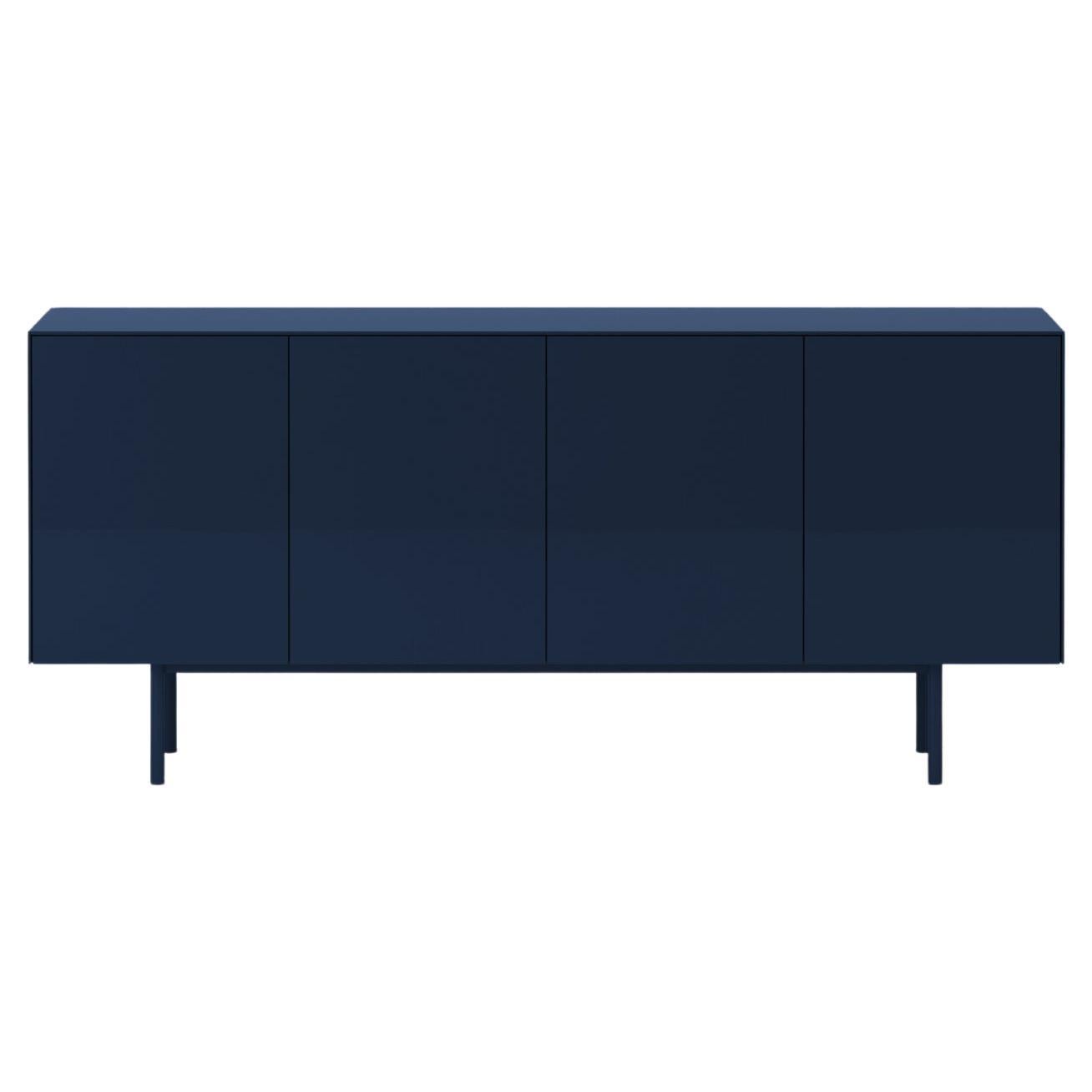 The 44 Server in hand polished navy lacquer
