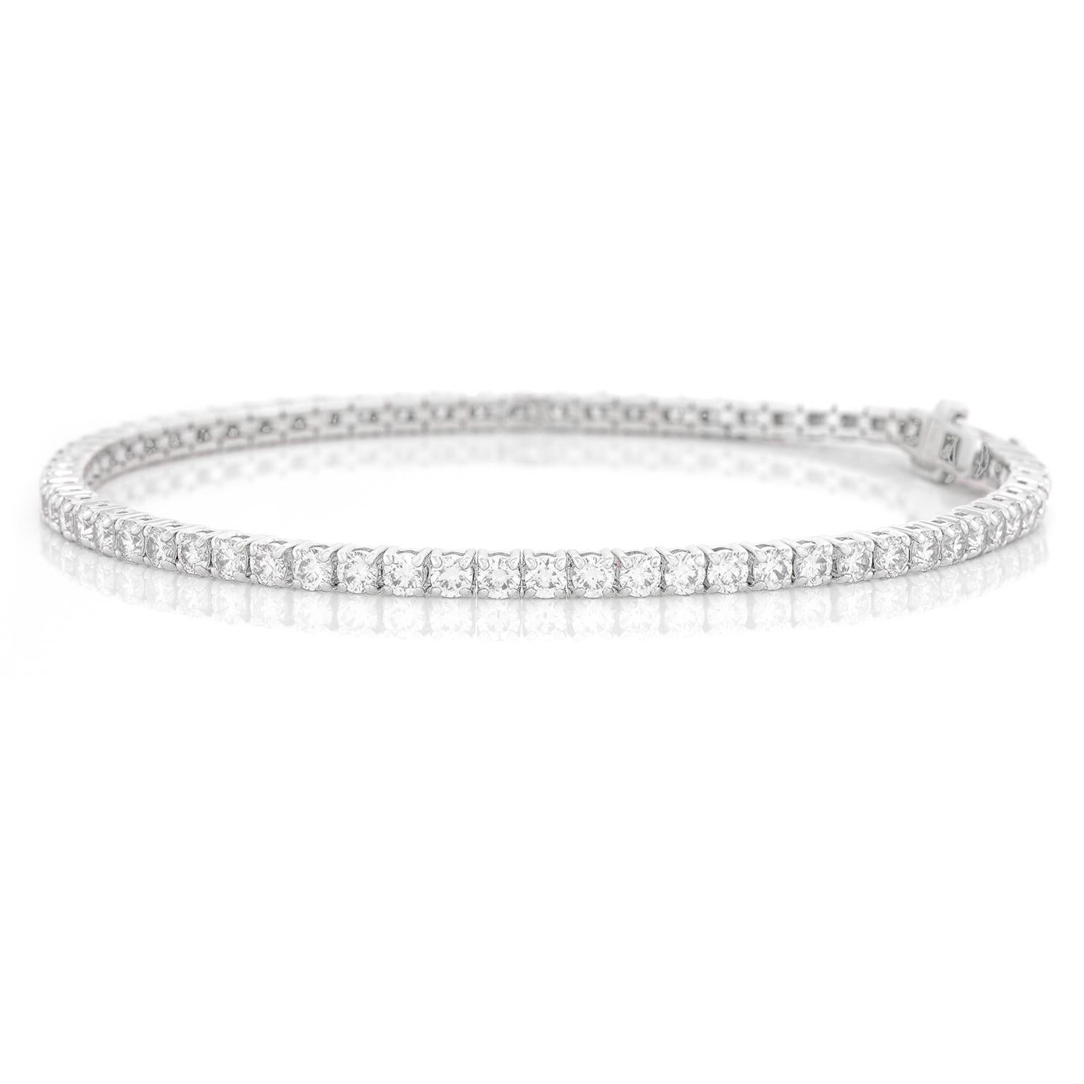 4.40 Carat Diamond Bracelet 8